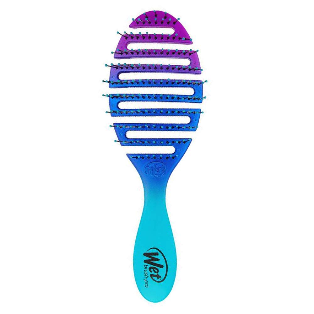 Wet Brush Flex Dry Hair Brush Teal Ombre