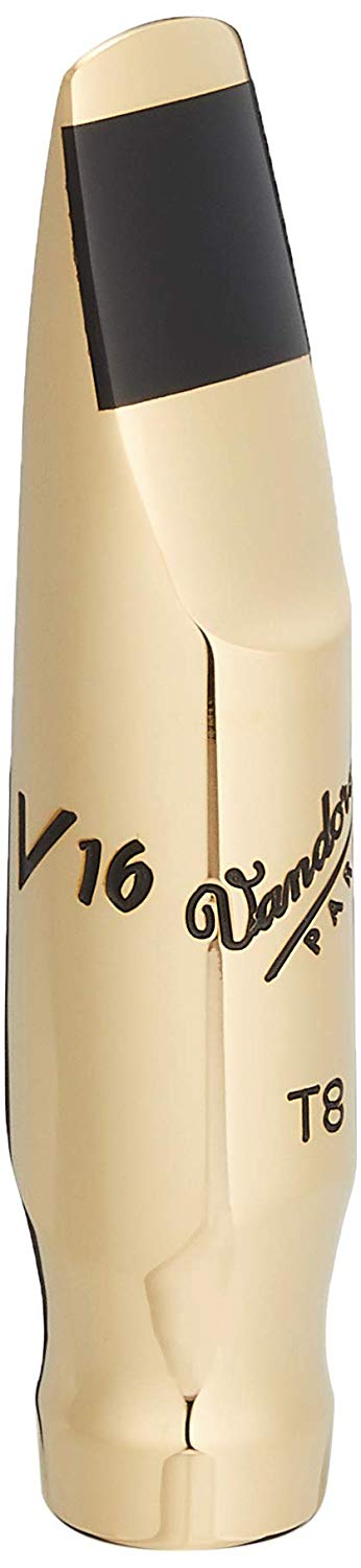 Vandoren SM824GS Metal V16 T8 Tenor Mouthpiece, Small