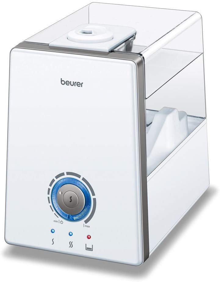 Beurer LB88WHT Dual Action Air Humidifier, 6 Litre, 280 Watt, White