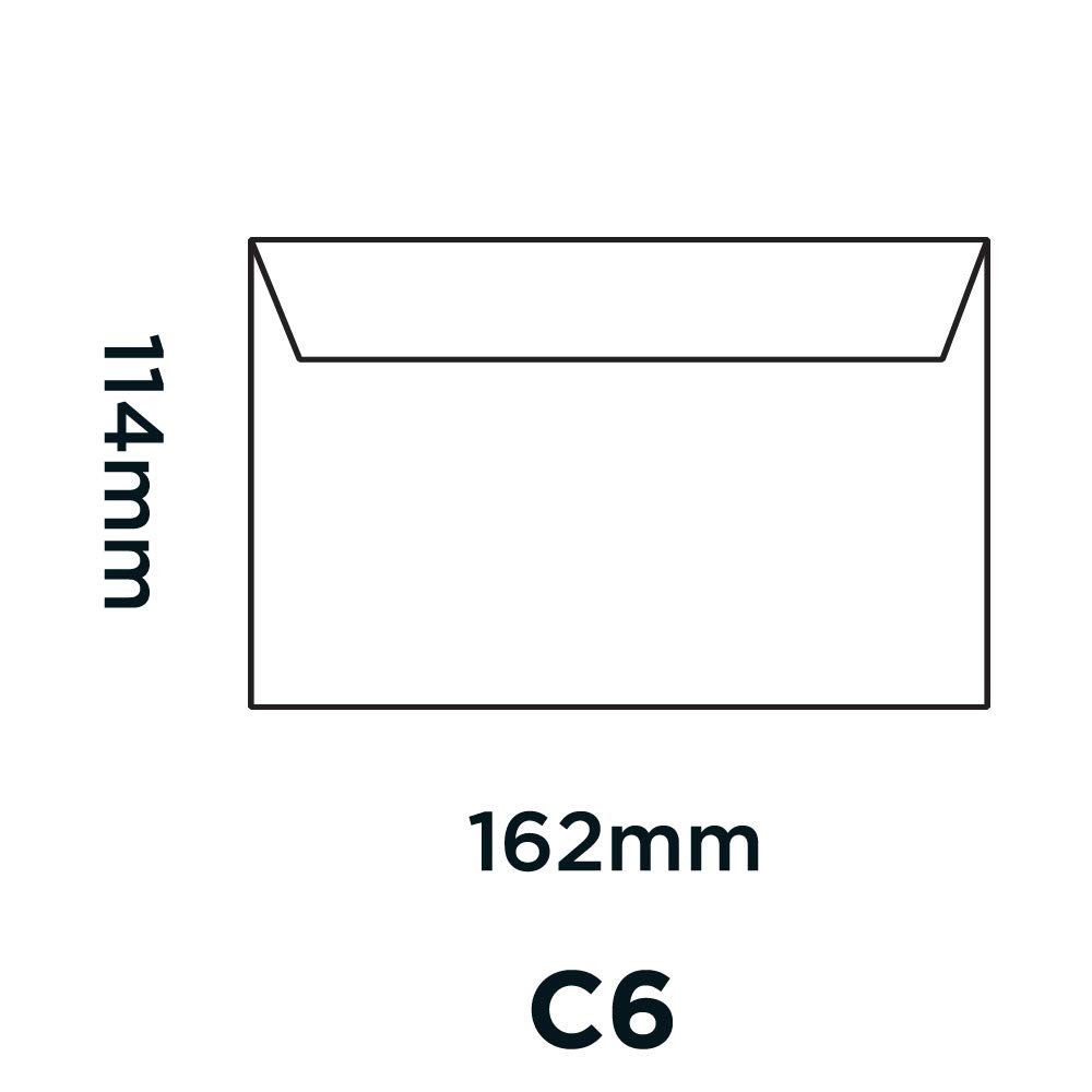 Blake Creative Shine C6 114 x 162 mm 130 gsm Peel & Seal Wallet Envelopes (15112) Metallic Silver - Pack of 25 - Image 2