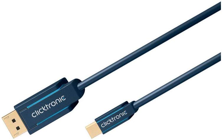 Clicktronic 70738 Casual Mini-DisplayPort Adapter Cable, 2m Length - Image 3