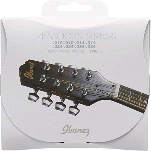 Ibanez Bronze Wound 80/20 Mandolin String Set - Light Gauge