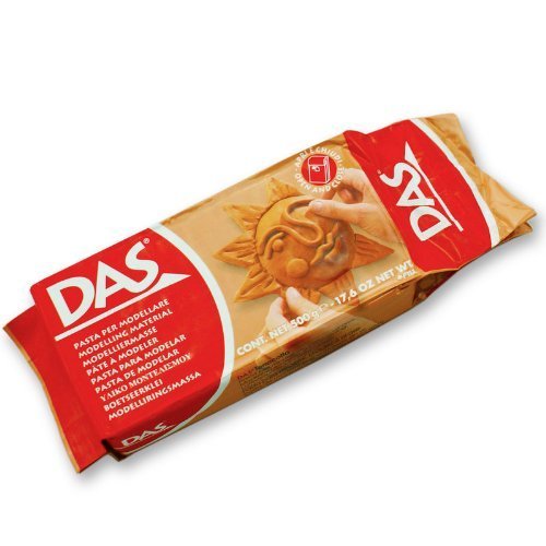 DAS Terracotta Air-Hardening 500g Modelling Clay, For Professionals & Hobbyists - Image 2