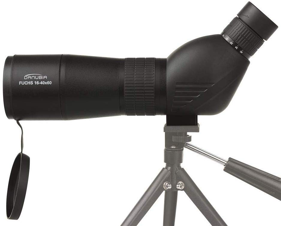 Dorr 16-40 x 60 Danubia Fuchs 60 Zoom Spotting Scope, black, 16-40x60