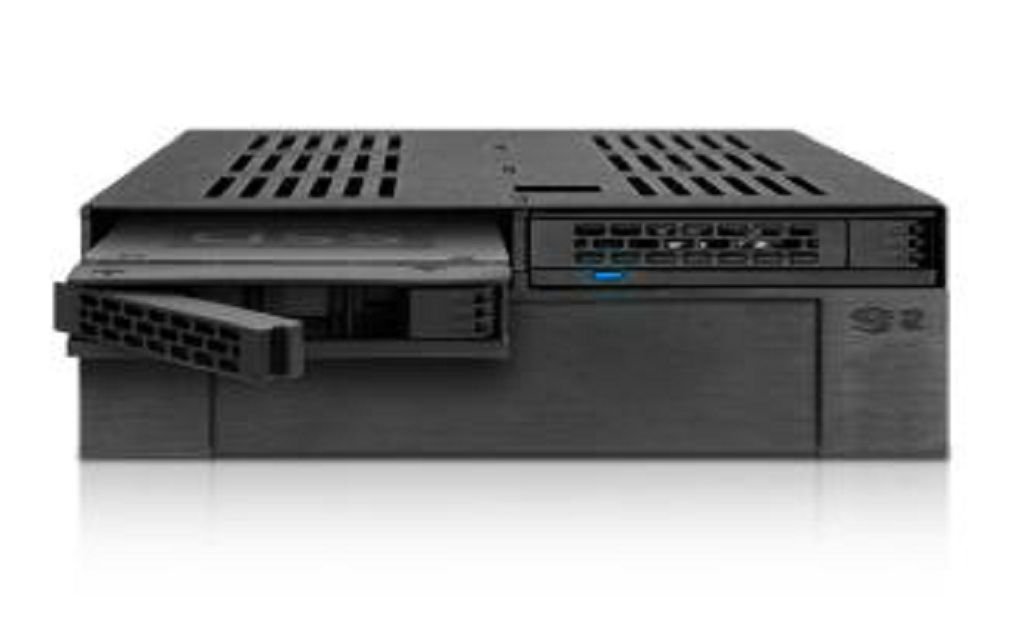 'Icy Dock MB322TP B Drive Enclosure, black