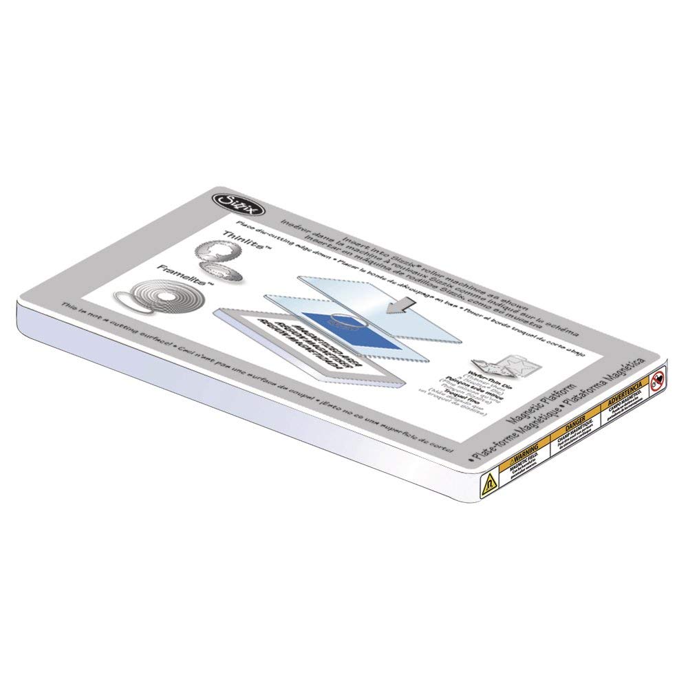Sizzix Accessory Standard Magnetic Platform for Wafer-Thin Dies - Secure Die Holding, Precise Cutting, Easy Compatibility