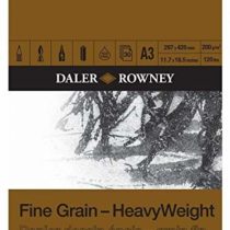 Daler Rowney FINE GRAIN HEAVYWEIGHT PAD A3 200G 30SH