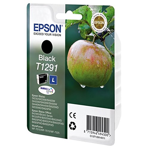 Epson T129140 Stylus SX420W/SX525WD/SX620FW Inkjet Cartridge, Black - Image 2