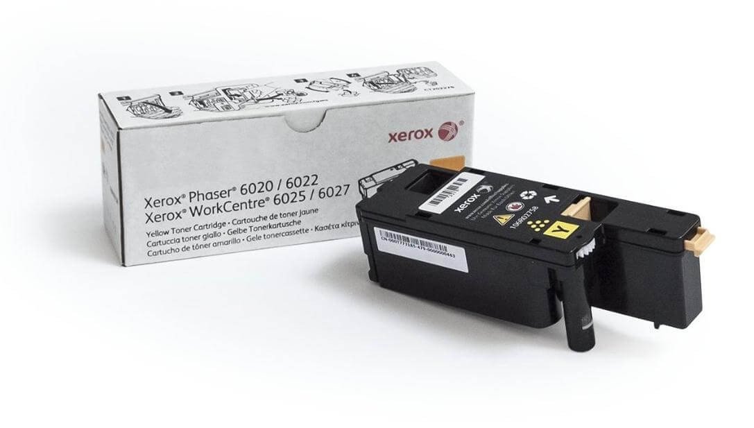 Xerox Laser Toner Cartridge 106r02762 and, yellow