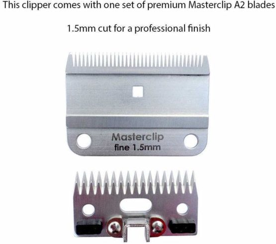 Masterclip Hunter - Lightweight Horse Clipper [Green] - 200W - Image 4