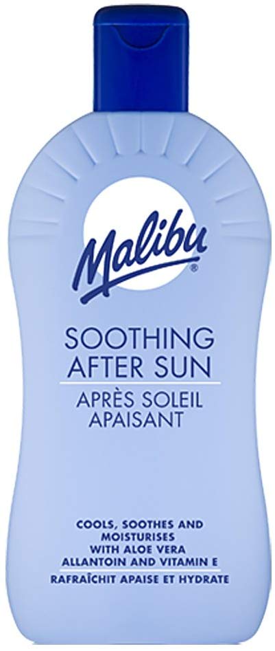 Malibu Sun After Sun Soothing Moisturising Lotion, Cooling & Hydrating with Aloe Vera, Vitamin E & Allantoin