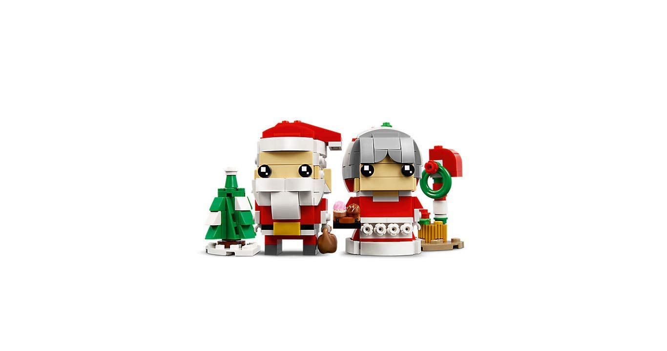 Lego BrickHeadz Mr and Mrs Santa Claus 40274, Model Specific - Image 4