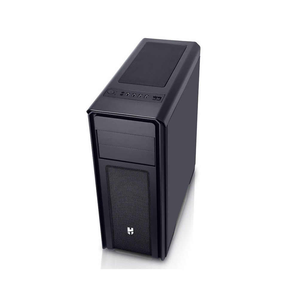 NOX Hummer ZX - Box of Computer Tower ATX, Black, black - black - Image 3