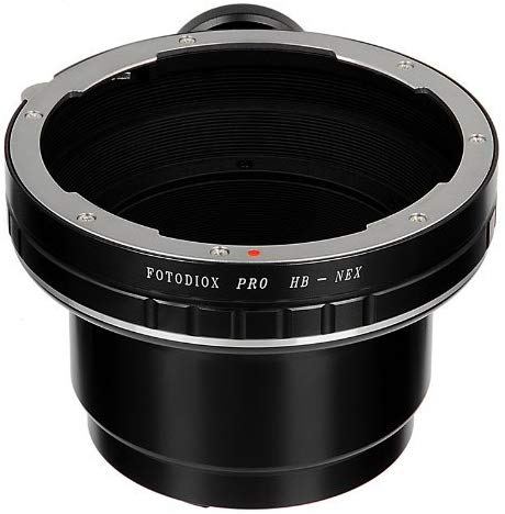 Fotodiox Pro Lens Mount Adapter - Hasselblad V-Mount SLR Lenses to Sony Alpha E-Mount Mirrorless Camera Body