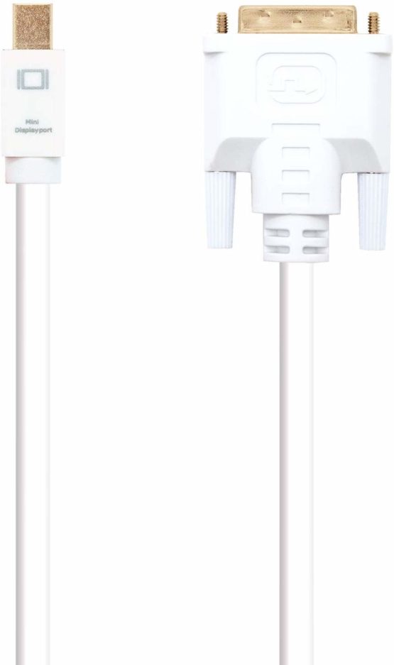 Nanocable 10.15.4205 Converter Cable Mini DisplayPort to DVI, Mini DisplayPort/M-DVI/M, White, 5.0 m - Image 2