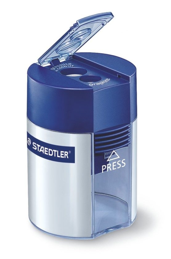 Staedtler Double Hole Tub Pencil Sharpener