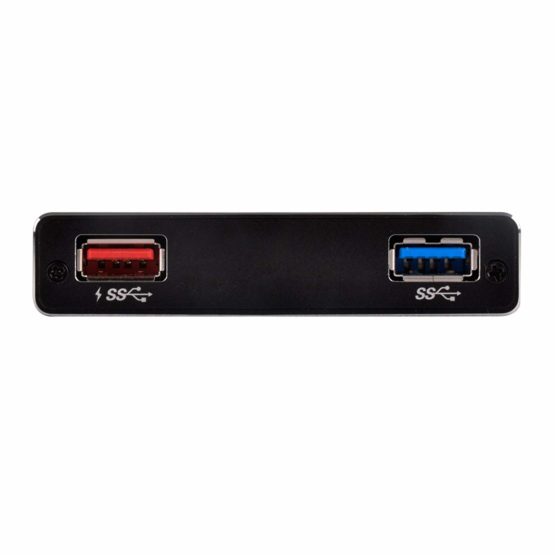 SilverStone SST-TS15B - External USB 3.1 Type C Hard Disk Drive Enclosure Case for 9.5mm 2.5" SSD/HDD, Support UASP, aluminum, black - Image 4