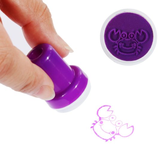 Faburo 26 PCS Assorted Cute Carton Animal Stampers Kit Tool Set, Self Inking Stamps for Kids - Image 3