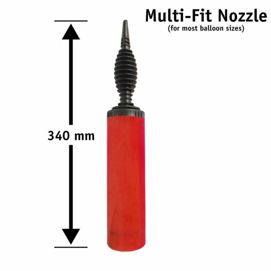 2pk Balloon Pumps | Manual Balloon Pump Canister | Includes Balloon Games eBook - Image 3