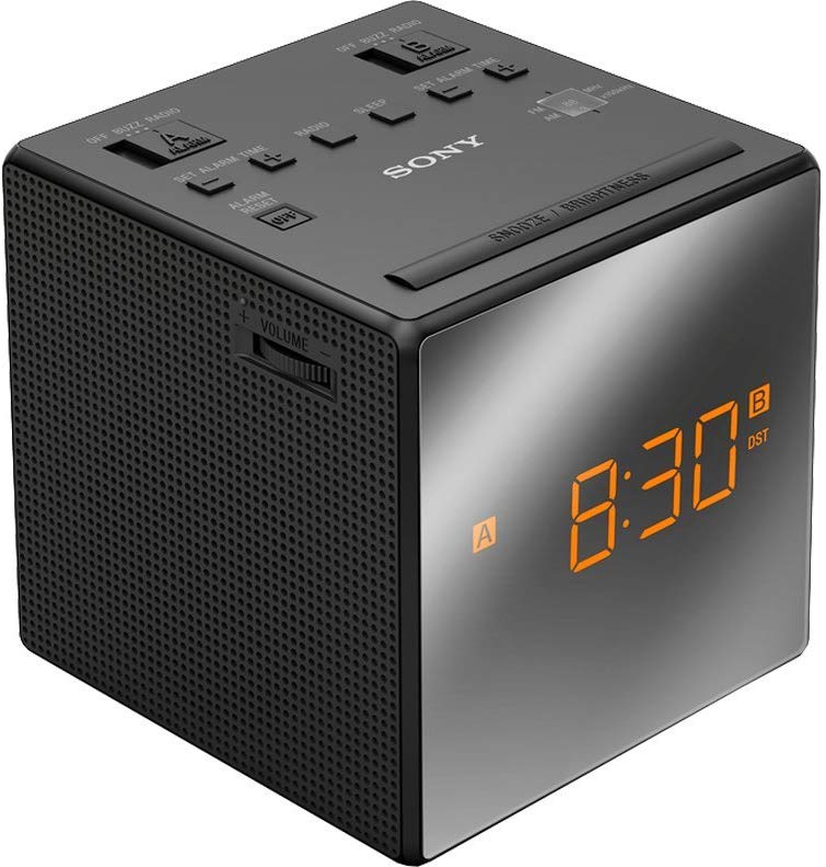 Sony ICF-C1PJ Clock Radio with FM/AM Analogue Tuning – BigaMart