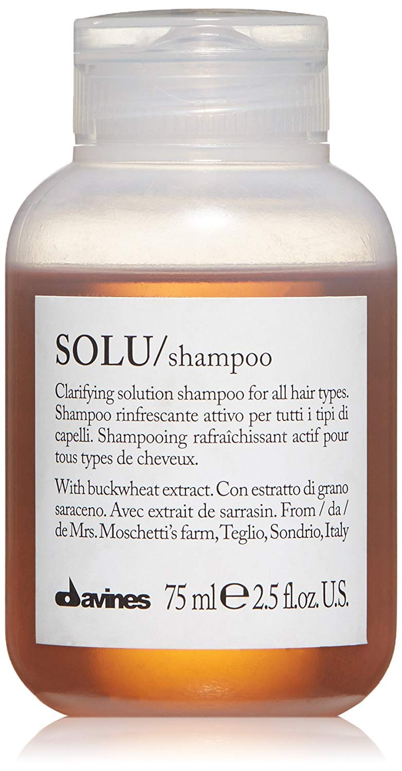 Davines Solu Shampoo, Travel Size 75 ml, 75 ml (Pack of 1)