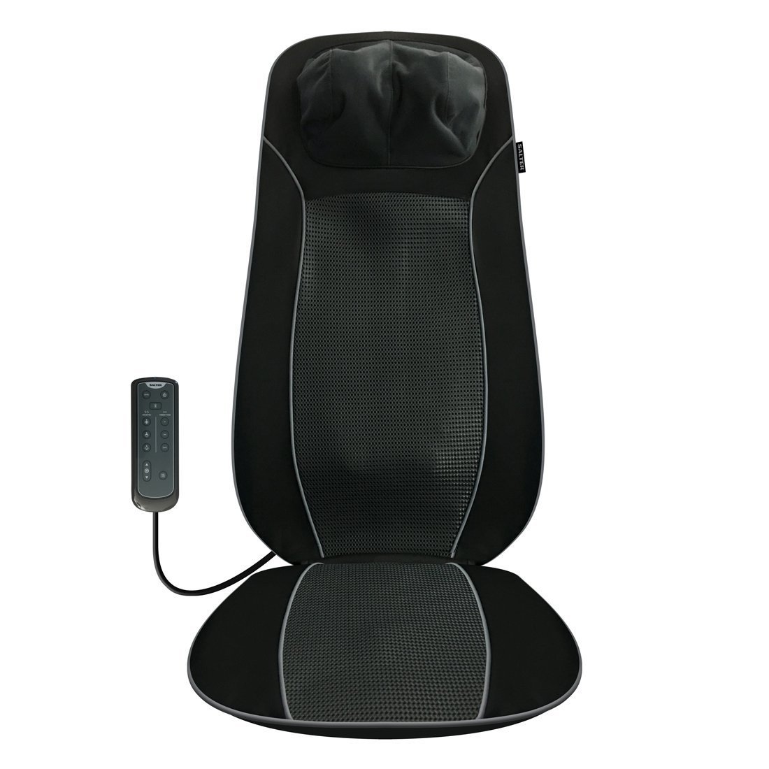 Salter Back Massager Shiatsu Massage Chair Pad Seat Cover Relax Full