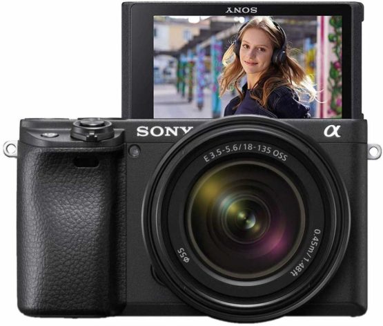 Sony Alpha 6400 | APS-C Mirrorless Camera with Sony 18-135 mm f/3.5-5.6 Zoom Lens ( Fast 0.02s Autofocus 24.2 Mp, 4K Movie Recording, Flip Screen for Vlogging )