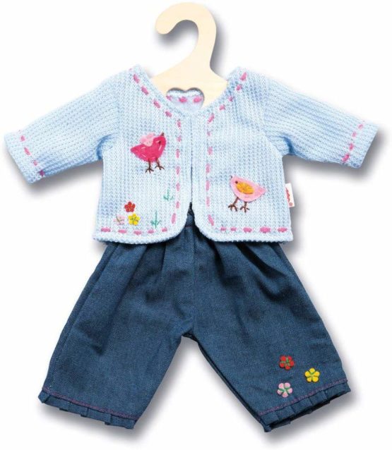 Heless 1504Heless jacket with jeans for little doll, assorted colors - Image 2