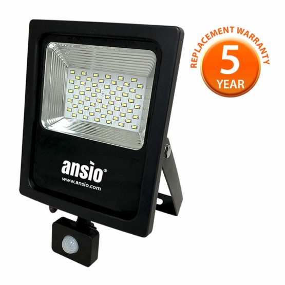 Security Lights Outdoor Motion Sensor, 30W LED Floodlight, PIR Lights Outdoor Daywhite (5000K) 270 W Halogen Light Equivalent IP65 Waterproof, Suitable for Garden, Shed, Garage, Lawns