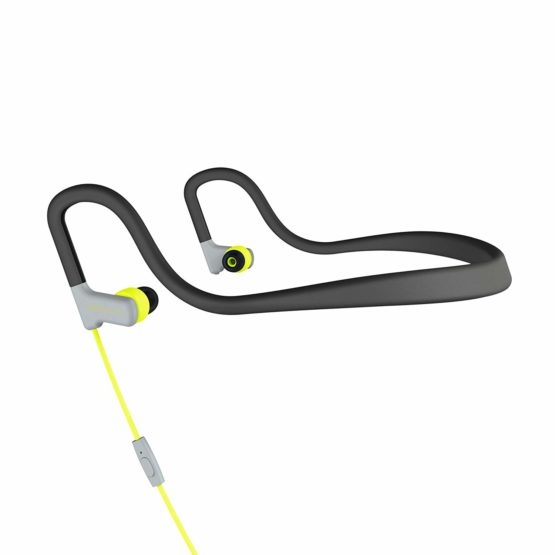 Energy Sistem Earphones Sport 2 Yellow (neckband, sweat- and splashproof, playback control, microphone and audio cable) - Image 3
