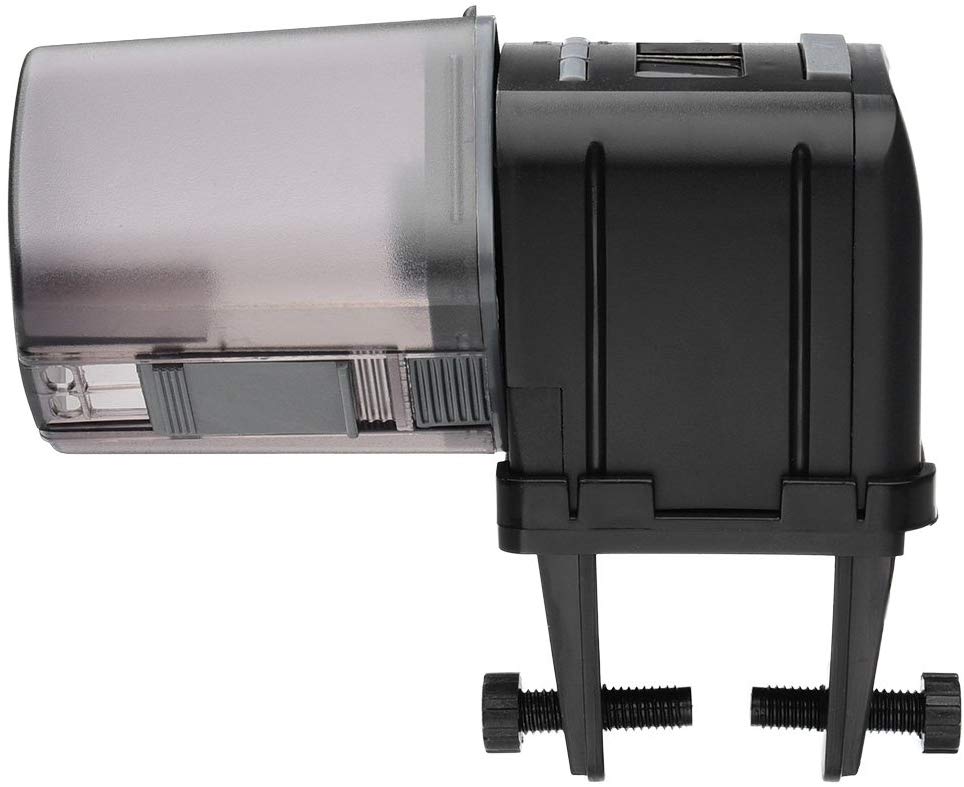 Petacc Automatic Fish Feeder ，Programmable MoistureProof Electric Auto Fish Feeder for Aquarium