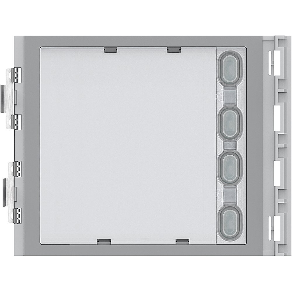 Legrand Call button module with 4 call buttons for Sfera intercom 1 module, multi-coloured