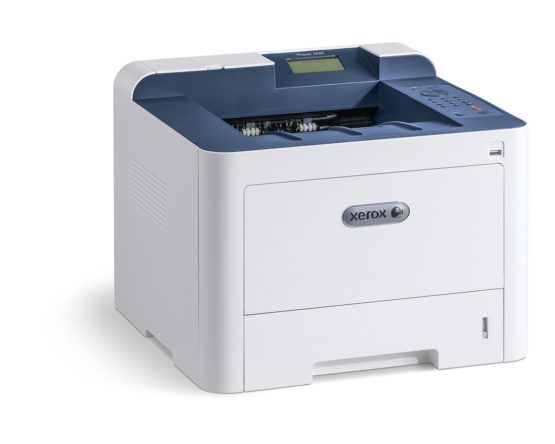 Xerox Phaser 3330dni Wireless A4 Mono Laser Printer with Duplex 2-Sided Printing, White/Blue - Image 3