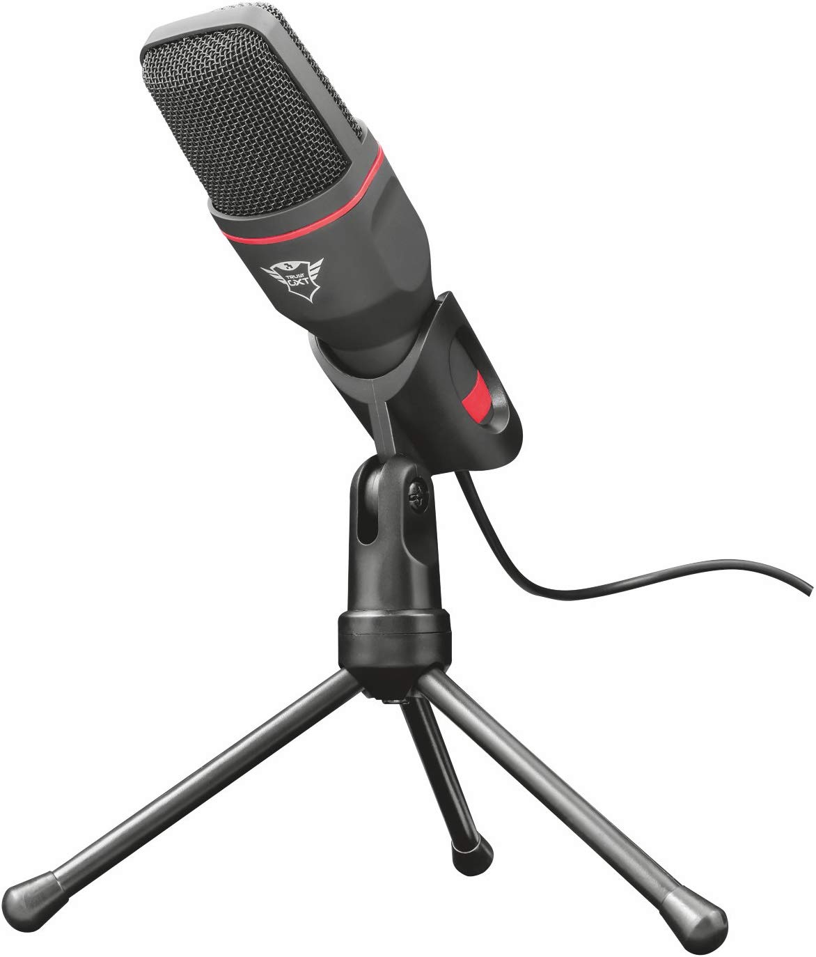 Trust Gaming GXT 212 Mico USB Microphone and Stand for PC and Laptop USB Connected, Black - Image 2