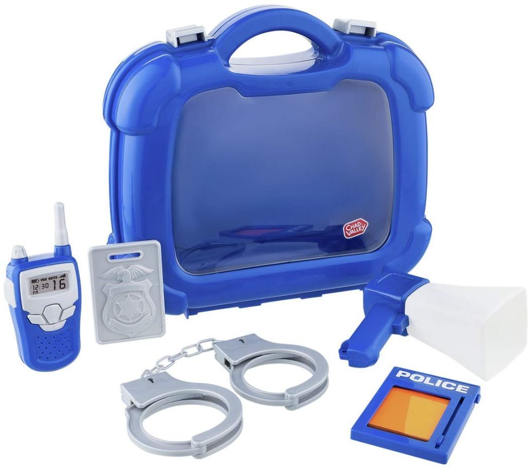 New Chad Valley Childrens Police Case Set Accessories Playset Toy 3+ by Chad Valley, Blue, Medium - Image 2