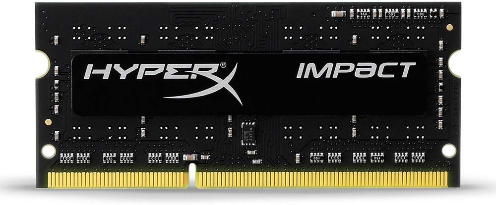 HyperX Impact HX316LS9IBK2/8 Memory 1600 MHz DDR3L CL9 SODIMM 1.35V, 8 GB Kit (2x4 GB), Black - Image 2