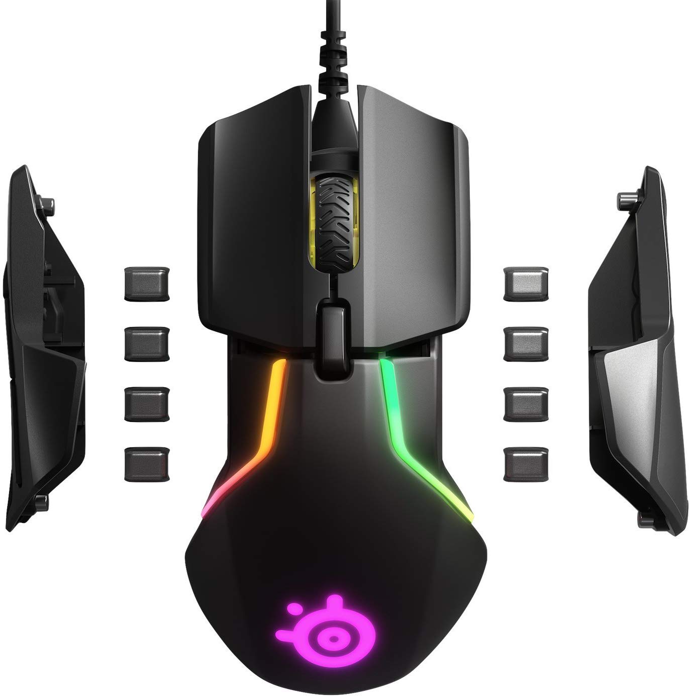 SteelSeries Rival 600 Gaming Mouse, 12,000 CPI TrueMove3Plus Dual Optical Sensor, 0.5 Lift-off Distance, Weight System - Image 4