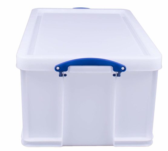 Really Useful Storage Box 64 Litre White Strong - Image 2