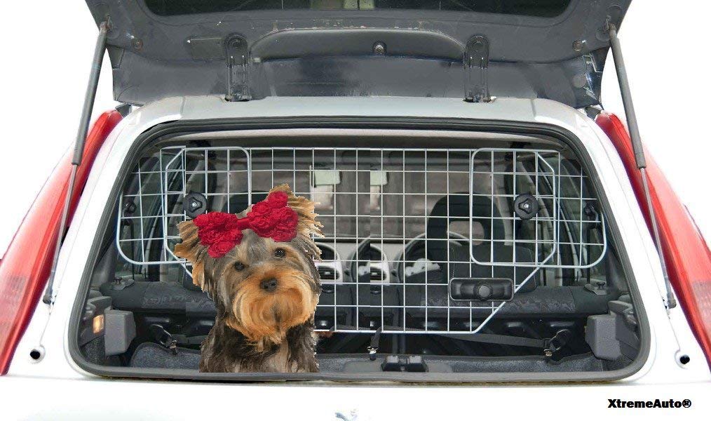 XtremeAuto® Durable Universal Deluxe Heavy Duty Dog Guard Pet Car Barrier Cage Mesh Head Rest Pet Dog Guard