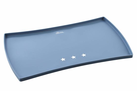 HUNTER 64470 Silicone Bowl Aarhus Stars Design, 48 x 30 cm, Blue/White