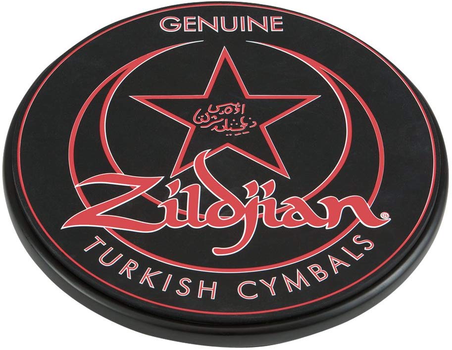 Zildjian P1202 Rubber Practice Pad, Mehrfarbig, 12"