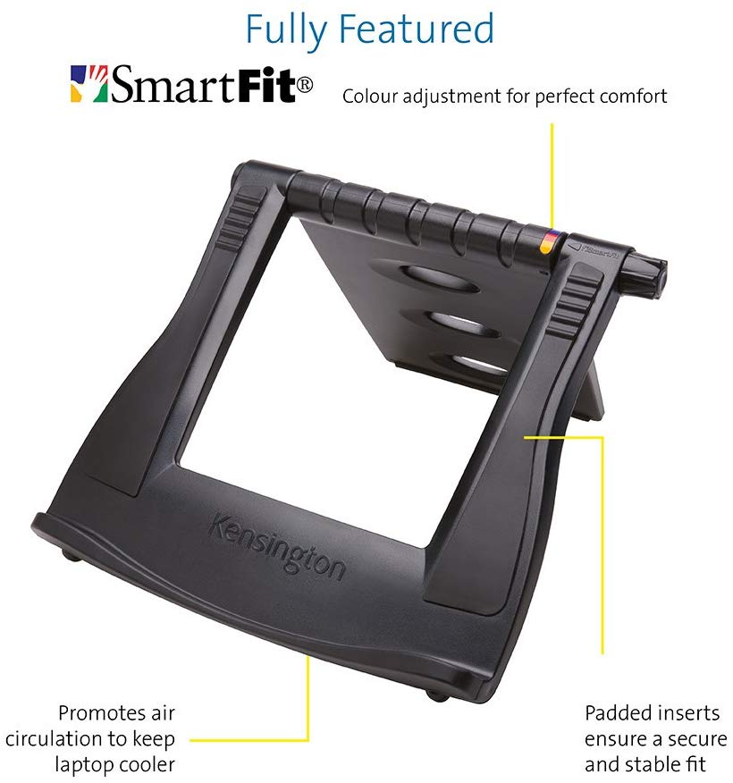 Kensington SmartFit Easy Riser Laptop Stand Black K52788WW, Up to 17 Inch - Image 2