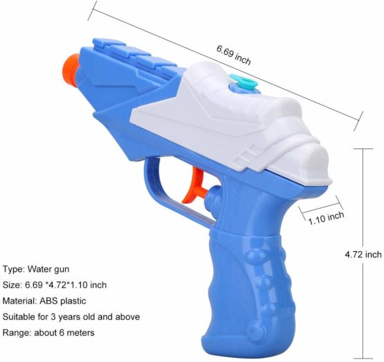 JoyGrow 3 PCS Water Guns, Water Squirt Gun for Water Pistol Fight Party Favor Great Summer Water Toys Outdoor for fun - Image 2