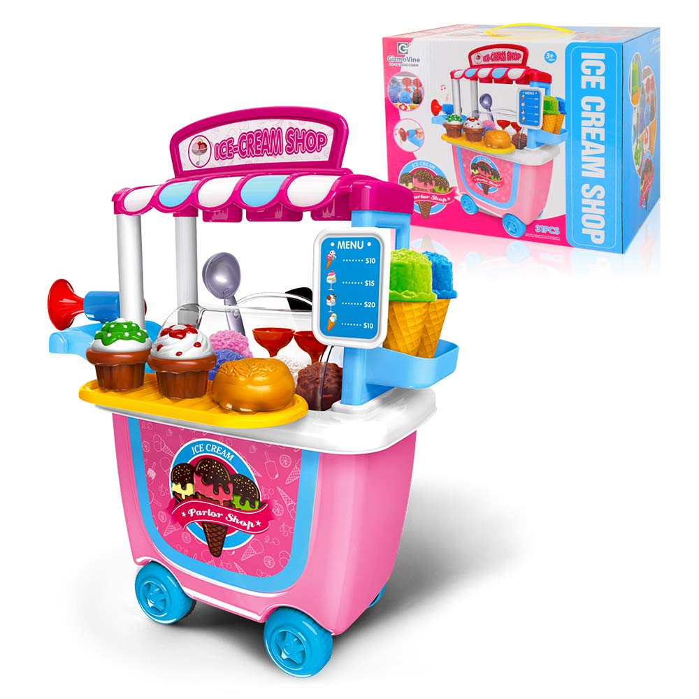 ice cream toy cart tesco