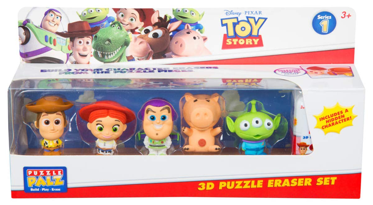 Disney Toy Story 4 Collectable Characters With Woody, Jessie, Buzz, Hamm, Alien, Multicoloured - Image 2