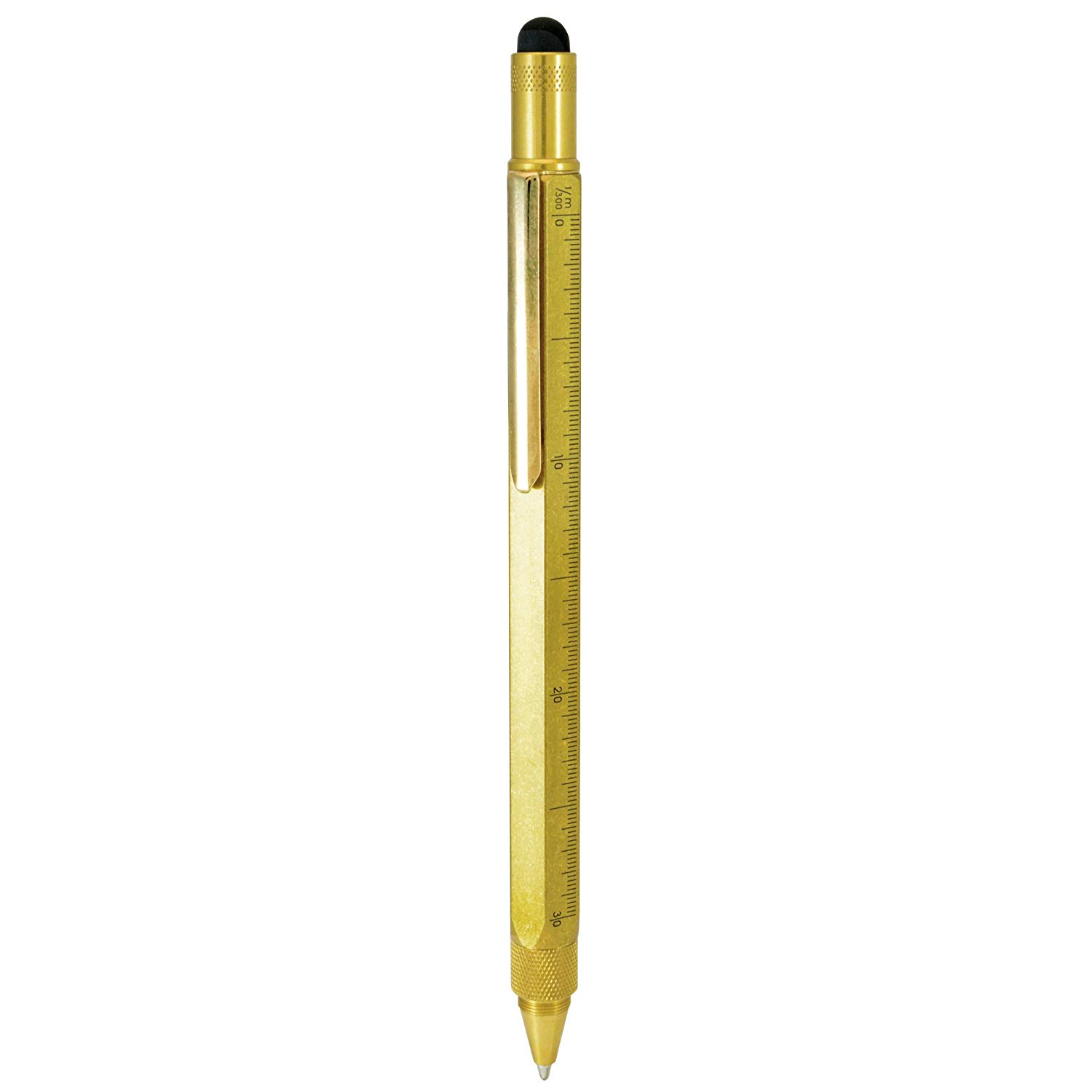 Monteverde Brass Tool Ballpoint Pen, Black - Image 2