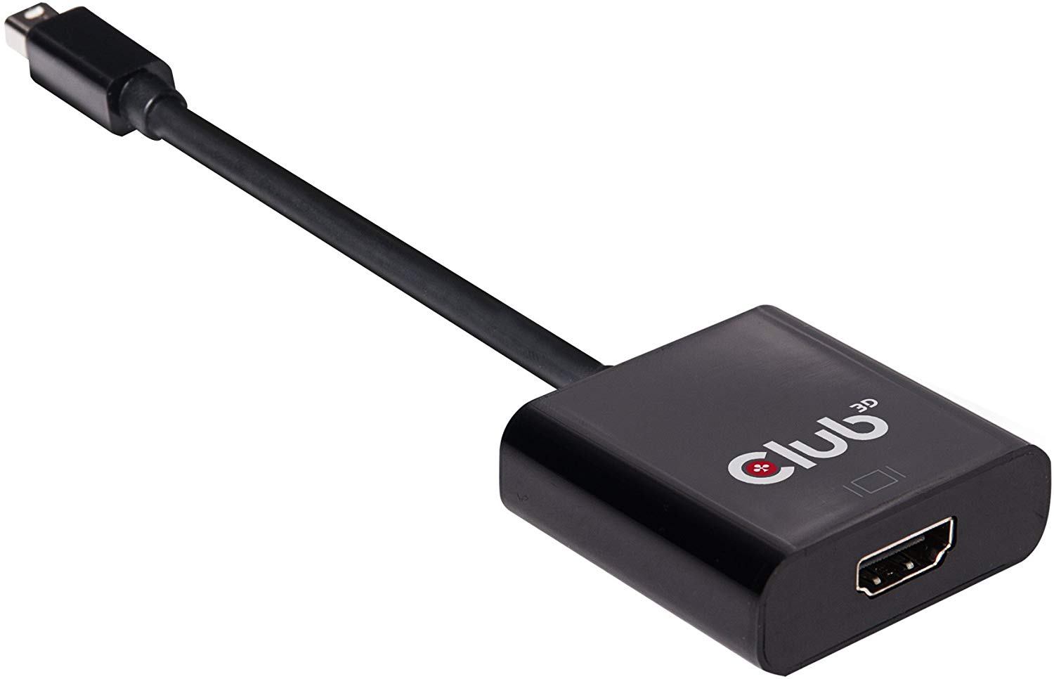 Club 3D Mini DisplayPort black Black