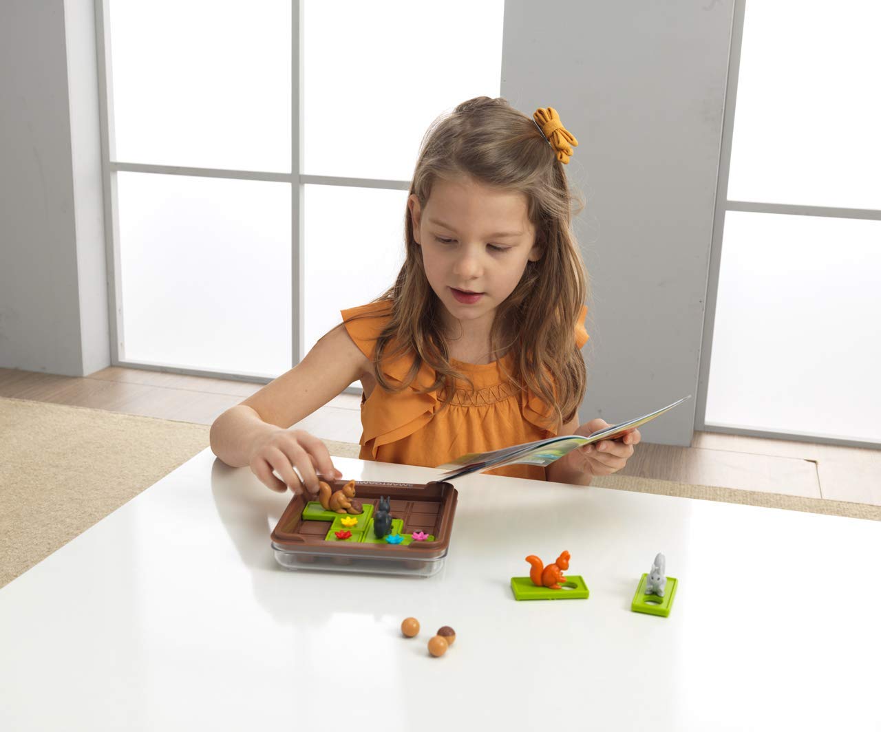 SmartGames - Squirrels Go Nuts! 1 Player Puzzle Game, Multicolor - Image 3