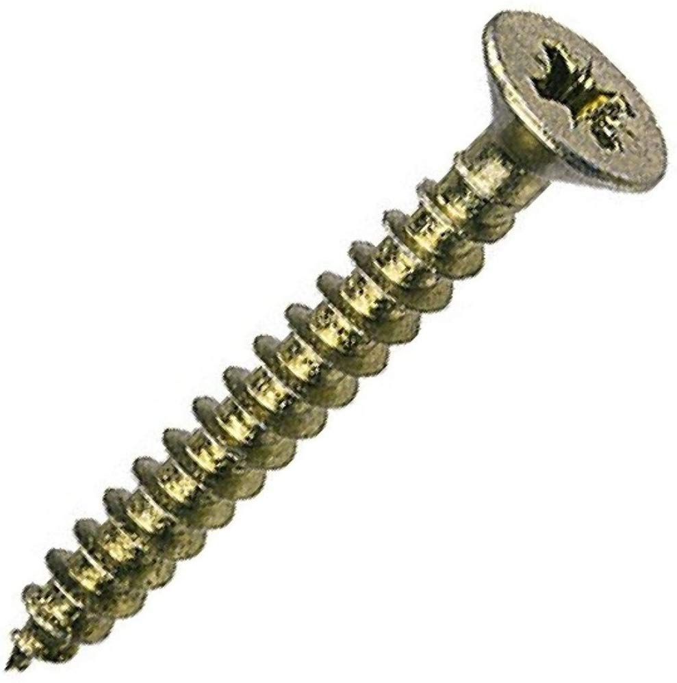 ForgeFix Multi-Purpose Single Thread Screws, Multicolored, 4.0 x 50mm
