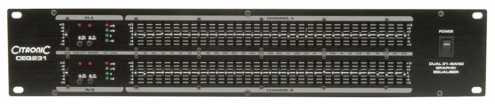 Citronic | Dual 31-Band Graphic Equaliser, 170.926UK - Image 2